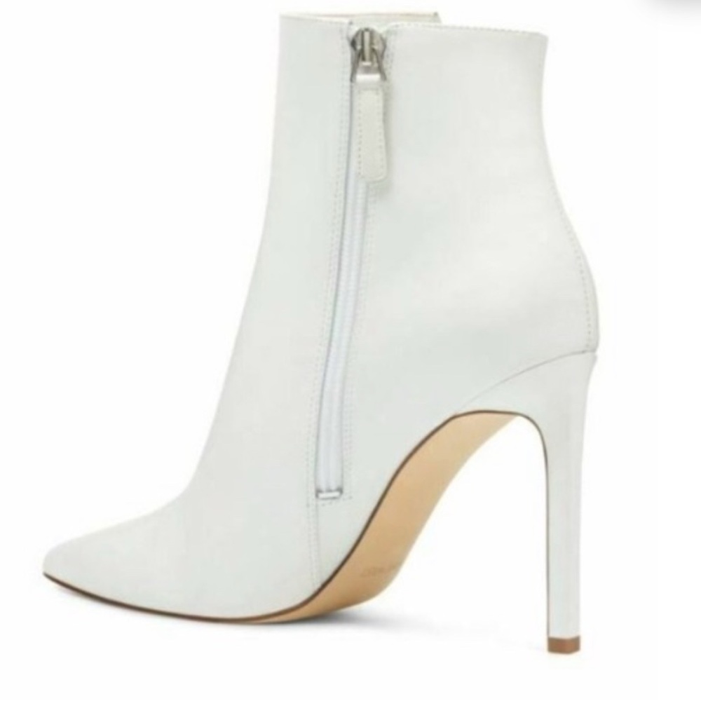 Nine West Tomorrow White Stiletto Boots